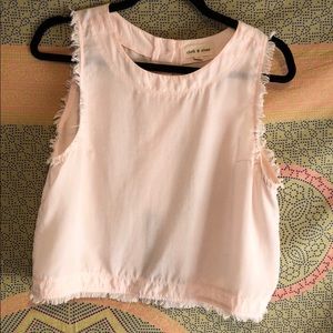 Anthropologie:Cloth and Stone Brand Light Pink Top